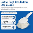 SPARTA 3662000 Flo-Pac Plastic Handle Utility Scrub Brush, Nylon Bristles - Image 3