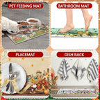 Meanplan 12 Pcs Seasonal Dish Drying Mats - Image 5