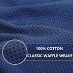 Homaxy 100% Cotton Oversized Waffle Weave Kitchen Dish Towels, Ultra Soft - Image 2