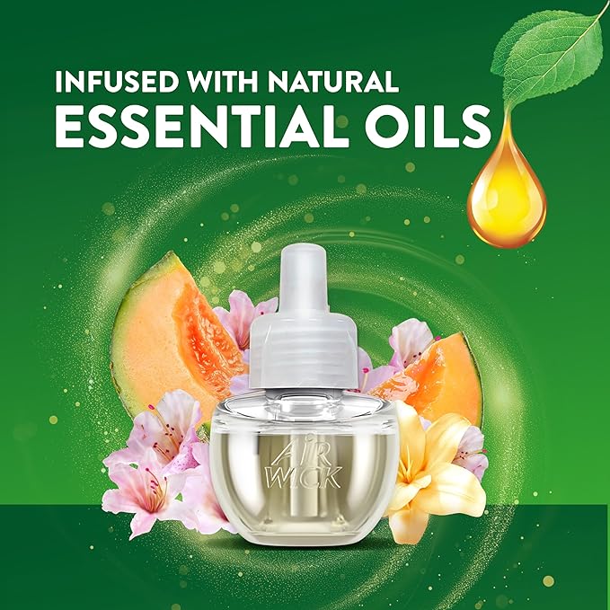 Air Wick Plug in Scented Oil Refill, Summer Delights, Scented Oil, Air Freshener - Image 3