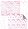 2 Pcs Large Coquette Pink Bow Dish Drying Mat Large by DuuiHua