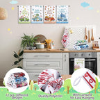 12 Pcs Seasonal Kitchen Towels Set - Image 3