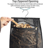 Mesh Clothespin Bag for Clothesline Outdoor, Clothes pin Bag - Image 4