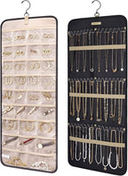 BAGSMART Hanging Jewelry Organizer Storage Roll by BAGSMART
