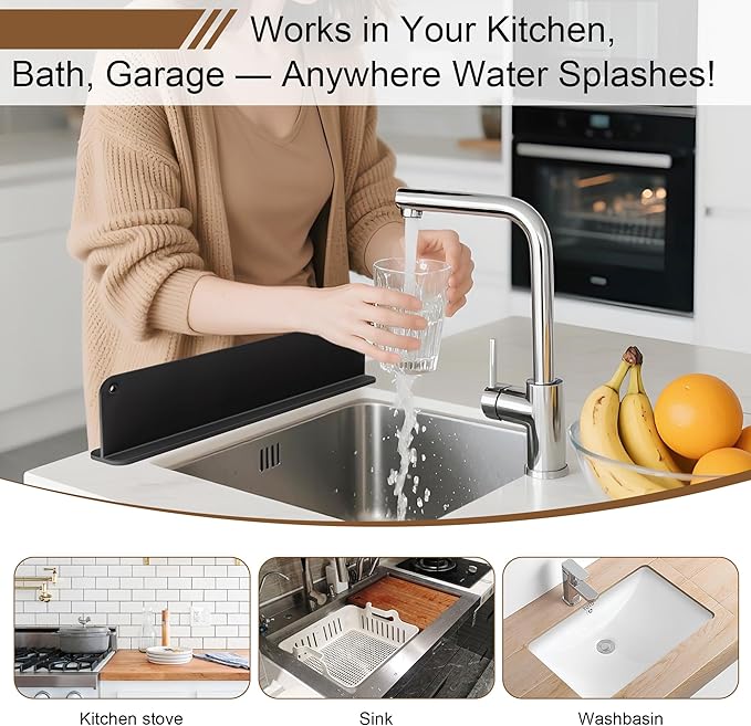 Silicone Sink Splash Guard, Sink Splash Guard - Image 7