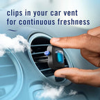 Febreze Car Air Freshener Vent Clip Laundry Fresh Scent, .07 oz. Car Vent Clip - Image 6