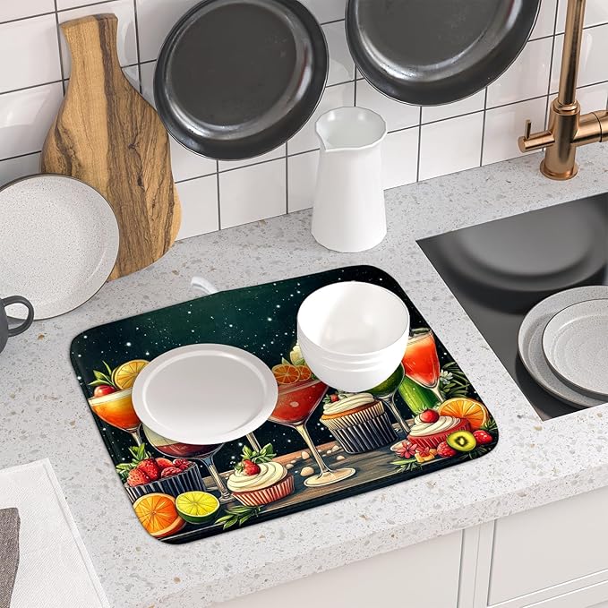 Wine Glass Dish Drying Mat - Image 6