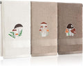 3 Pcs Mushroom Decorative Hand Towels by Unknown