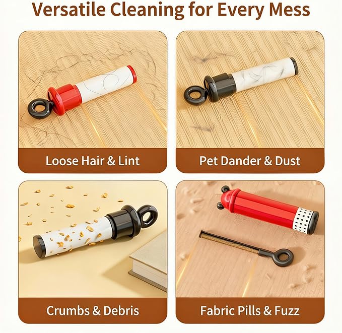 Washable Sticky Lint Roller for Pet Hair - Image 2