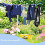 Conical Peg Bag for Storage, Hanging Peg Bag, Storage Peg Holder Sliding on - Image 4