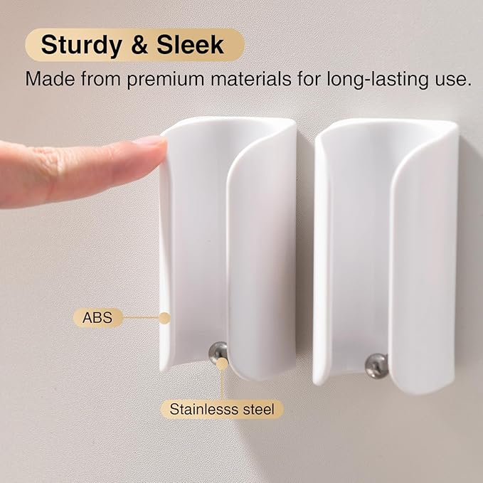Electric Toothbrush Holder for Bathroom, Wall-Mounted Toothbrush Stand - Image 6