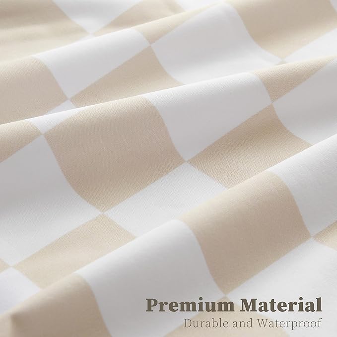 Checkered 2 Pcs Large Travel Laundry Bags - Image 5