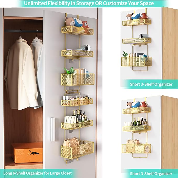 HapiRm Over Door Organizer Storage - Image 5