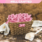 Pink Clothes Pins Wooden 100 Pack, Colored Clothespins - Image 4