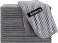 KinHwa Kitchen Washcloths for Dishes Absorbent Microfiber Dish Cloths Quick Dry by KinHwa