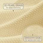 Bamboo Rayon Disposable Face Towel Biodegradable Large Dry Face Wipes 240 Count - Image 5