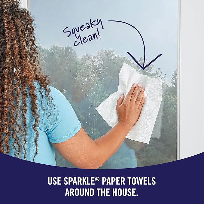 Sparkle Tear-A-Square Paper Towels, 2 Double Rolls - Image 13