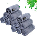 Wash Cloths 12 Pack, Reusable Makeup Remover Towel, Super Soft and Gentle Face by Jeffsun