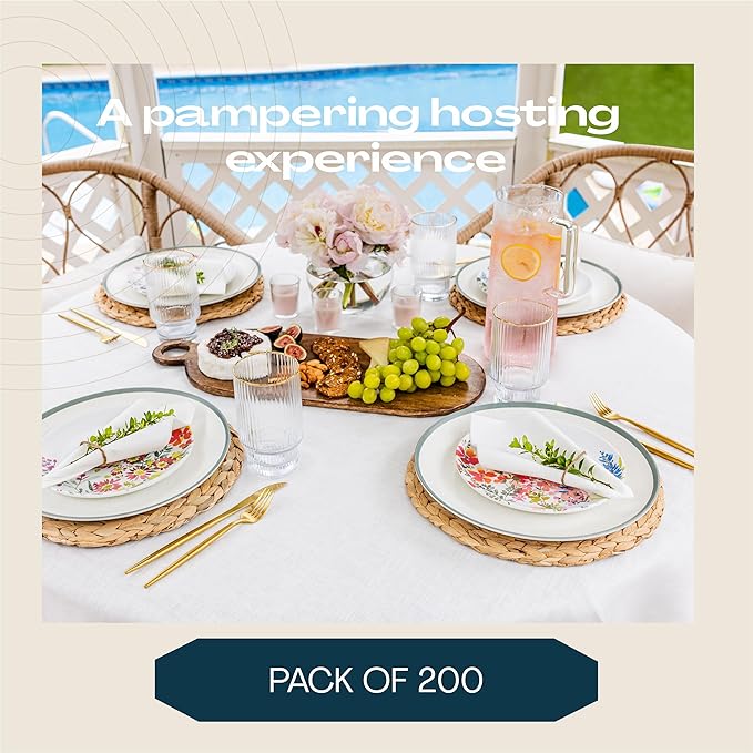 400-Pack Disposable Guest Towel Paper Napkin - Image 4
