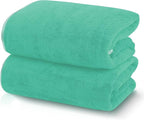 TENSTARS Silk Hemming Bath Towels by TENSTARS
