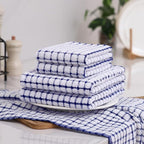 Homaxy Kitchen Towels and Dishcloths Set, 16 x 25 and 12 x 12 Inches, Super - Image 8