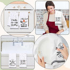 R HORSE 5Pcs BBQ Grilling Dish Towel Funny Barbecue Cooking Absorbent Kitchen - Image 5