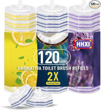 120Ct Aromative Toilet Brush Refills, Toilet Bowl Cleaner Refills, Double-Layer by Unknown
