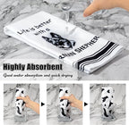 R HORSE German Shepherd Kitchen Dish Towel - Image 3