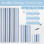 Waffle Towels for Bathroom - Image 4