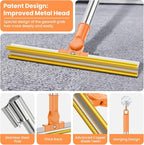 3 in 1 Carpet Rake for Pet Hair Removal, Tool Set of 3, 55” Long Handle Carpet - Image 4