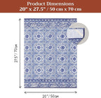 Maison d' Hermine Kitchen Towels Set of 3 100% Cotton 27.50" x 20" Reusable - Image 7