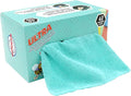 Microfiber Cleaning Cloth, Lint-Free Shop Towels Reusable, Bulk Rags in a Box by KICKLEEN