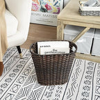 GRANNY SAYS Wicker Trash Can, Bathroom Trash Can - Image 2