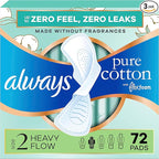 Always Pure Cotton Feminine Pads by Always