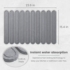 Large Stone Dish Drying Mats for Kitchen Counter, Instant Drying Pad, Fast - Image 7