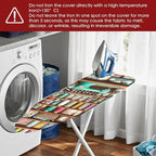 Nuxovilar Sewing Supplies Shelf Pattern Ironing Board Cover, 15×54 inch - Image 6