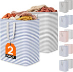Lifewit 2 Pack Laundry Hamper Large Collapsible Laundry Baskets, Freestanding by Lifewit
