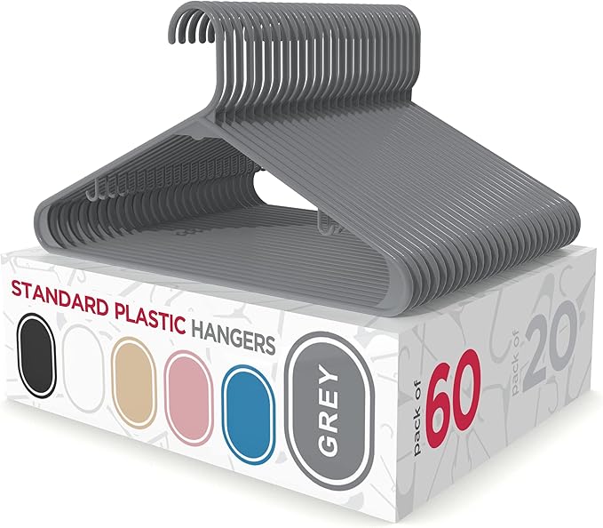 Sharpty Plastic Hangers Clothes Hangers by Sharpty