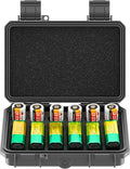 KIWIFOTOS 12 Slots 9V & CR2 CR123A Battery Storage Organizer Case IP67 by KIWIFOTOS