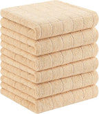 Homaxy 100% Cotton Terry Kitchen Towels, Checkered Designed, Soft and Super by Homaxy