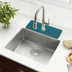 Kitchen Sink Splash Guard 2 PCS 14.7 Inch Sink Faucet Mat Splash Guard - Image 6