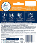Glade PlugIns Refills Air Freshener Starter Kit, Hawaiian Breeze, Scented and - Image 2
