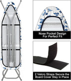Ironing Board Cover 15"x54" Standard Size Replacement Thick Iron Board Covers - Image 3