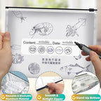 FERENLI 20 pcs 9.1x6.7inch Reusable Aluminum Foil Food Storage Bags - Image 3