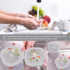 2 Pieces Shower Drain Hair Catcher Bathtub Stopper Home Drain Protectors Drain - Image 8