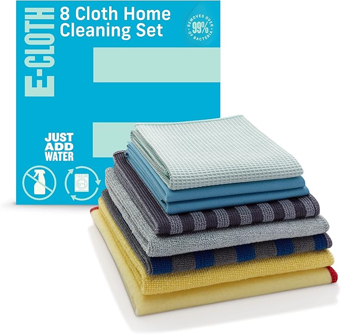 E-Cloth Home Cleaning Set, Premium Microfiber Cleaning Cloth, Household by E-Cloth