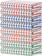 Nialnant 8 Pack Dish Cloths for Washing Dishes, Super Soft Kitchen Towels by Nialnant