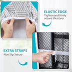 Seiritex Extra Wide Ironing Board Cover and Pad 18 x 54 inch Heat Reflective - Image 3