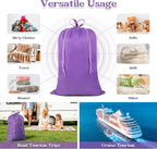 Heavy Duty Laundry Bag with Handles, Extra Large Drawstring Bag, Laundry Hamper - Image 7