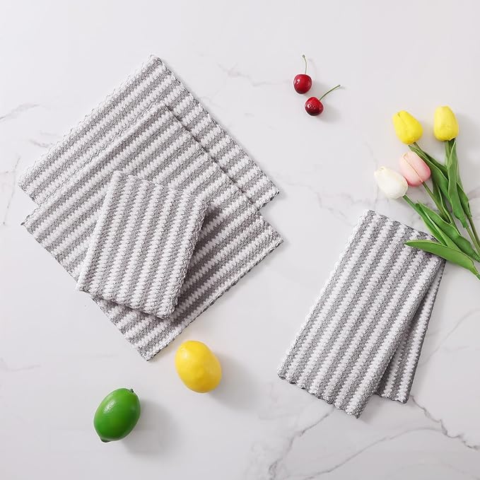 Homaxy 18 Pack Kitchen Dish Cloths, Ultra Soft and Absorbent Dish Towels - Image 8